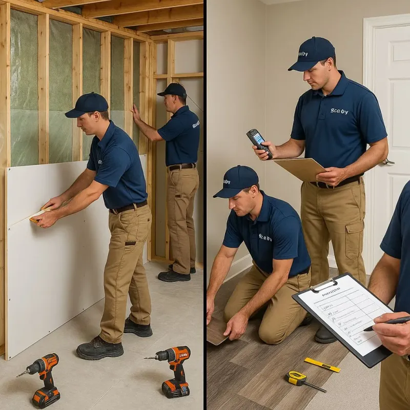 Repairs and Reconstruction process in Webberville, MI